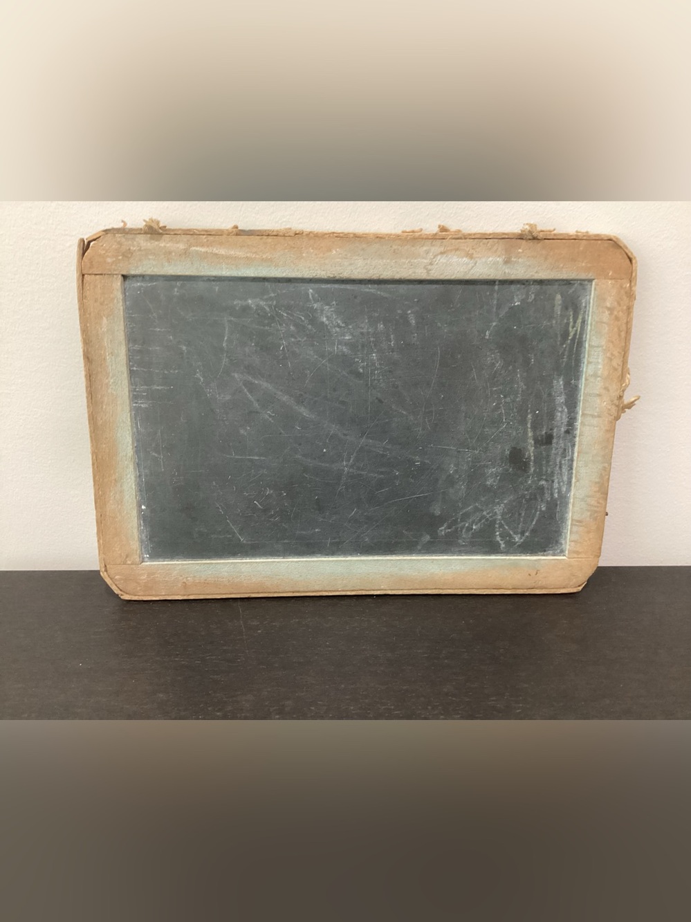 Antique children’s Schoolroom Slate Chalkboard HIstorically used by students in
